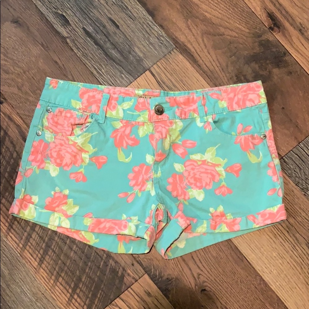 Celebrity Pink Jean Shorts